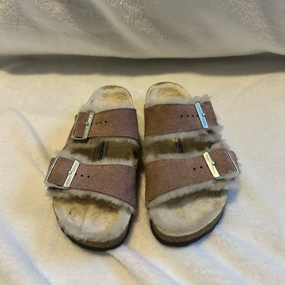 Fur Lined Birkenstocks